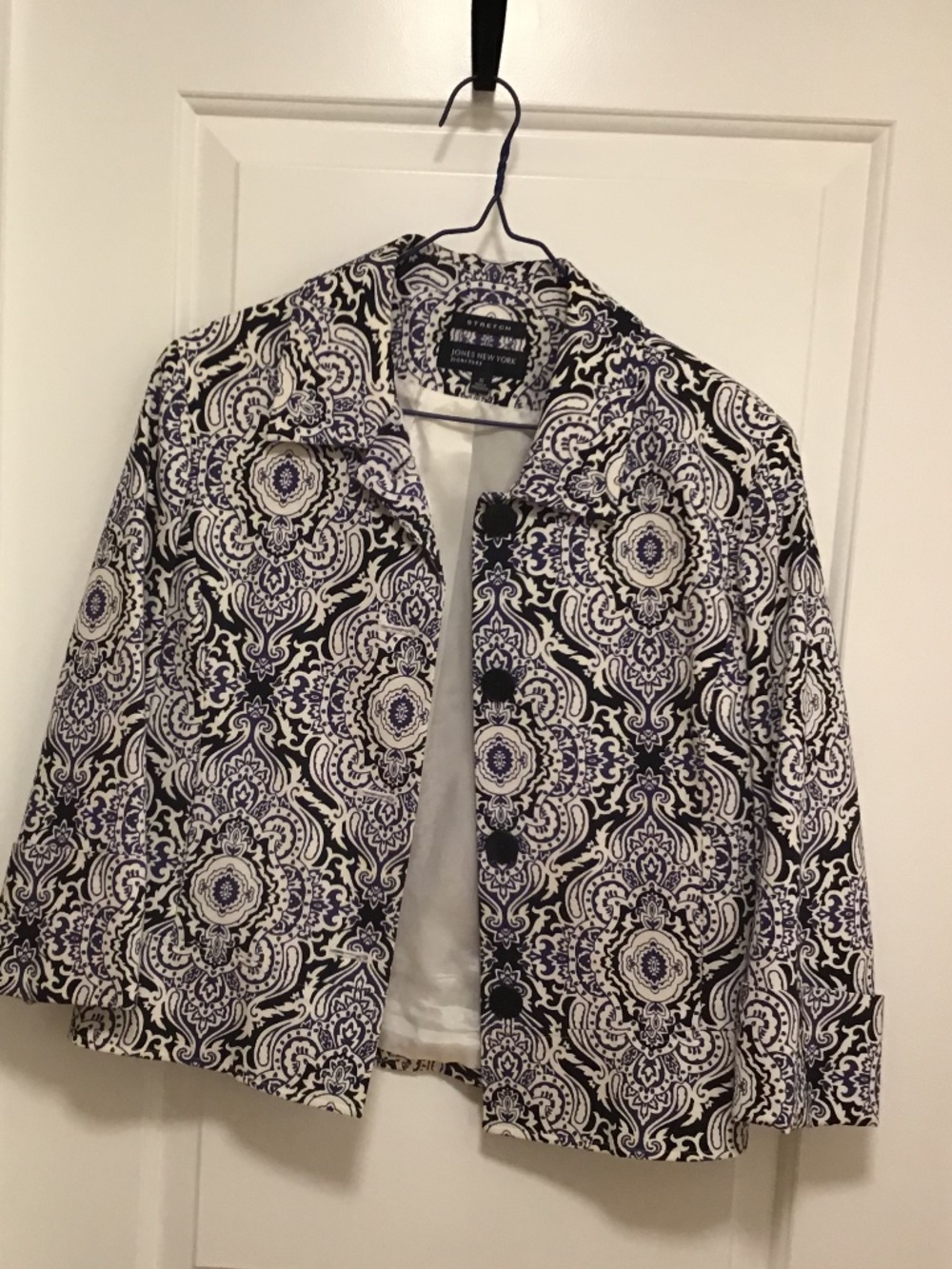 Jones New York Cotton Blazer - Size 10